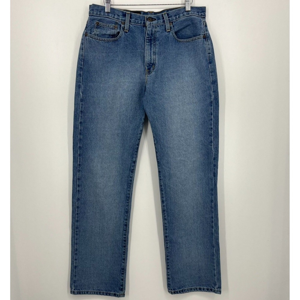 Polo Jeans Co.‎ Ralph Lauren Jeans Men's 32 Blue Straight Leg Cotton Vintage Y2K